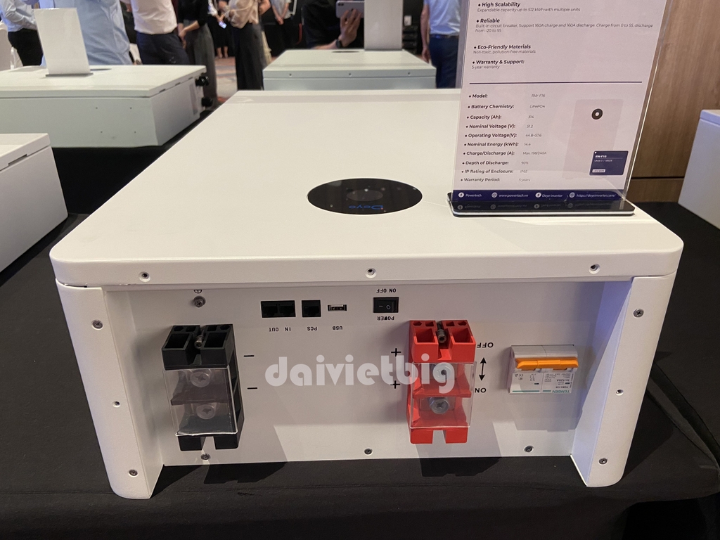 Pin Lithium Deye áp thấp RW-F16-314Ah-16Kw