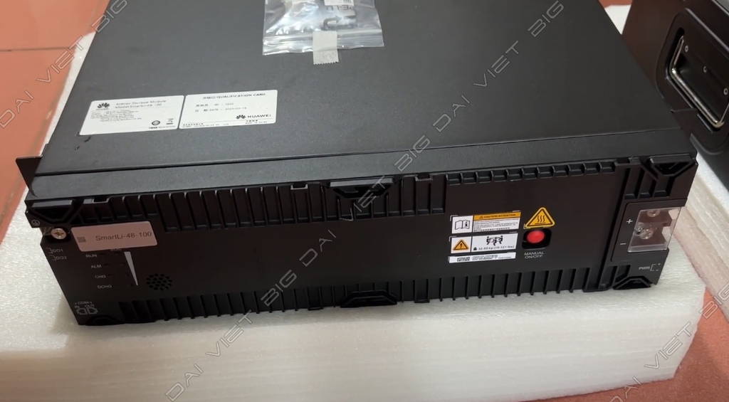 PIN LƯU TRỮ HUAWEI 48V 100AH 4000 CYCLE 2024 CHÍNH HÃNG