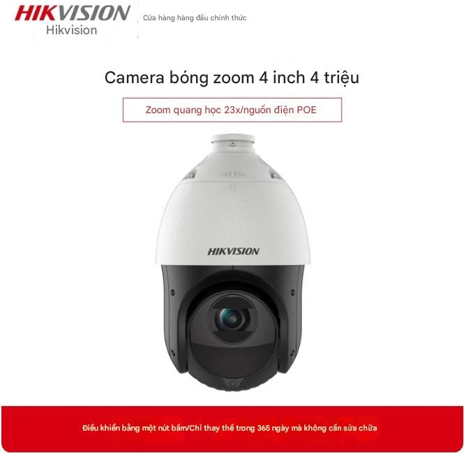 Camera giám sát Hikvision 4 inch 23x 360 độ, camera dome zoom xoay nghiêng ngoài trời