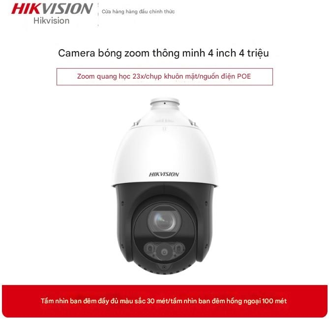 Camera giám sát Hikvision 4 inch 23x 360 độ, camera dome zoom xoay nghiêng ngoài trời