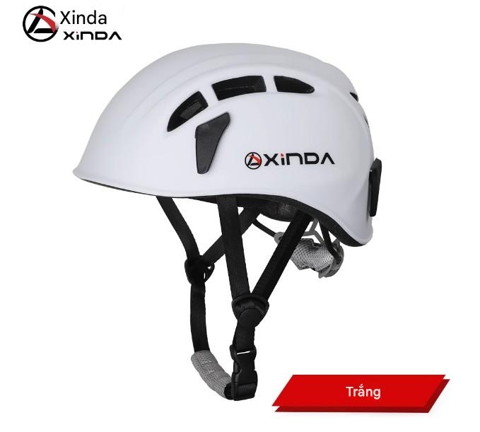 Mũ bảo hiểm leo núi thể thao ngoài trời siêu nhẹ Xinda, thiết bị cứu hộ sông, mũ bảo hiểm an toàn leo núi mùa hè cho nam