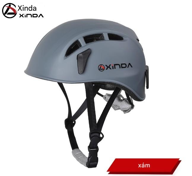 Mũ bảo hiểm leo núi thể thao ngoài trời siêu nhẹ Xinda, thiết bị cứu hộ sông, mũ bảo hiểm an toàn leo núi mùa hè cho nam