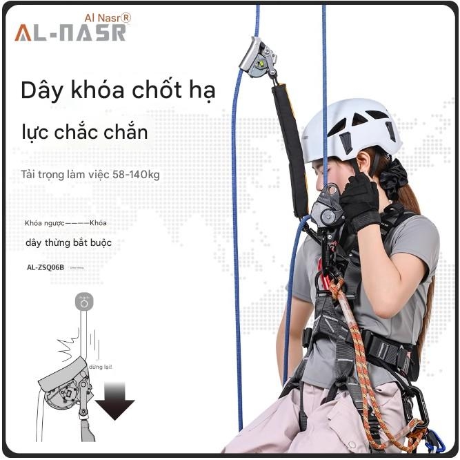 Thiết bị chống rơi Alnas Dragon Điều chỉnh hai chiều Tự động Theo dõi Hoạt động ngoài trời ở độ cao lớn