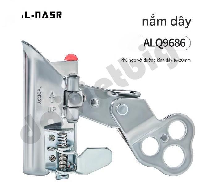 Thiết bị khoá chống rơi Alnas. bảo vệ khi lắp đặt điều hòa không khí. sơn bả. leo núi ngoài trời dây nắm chống rơi
