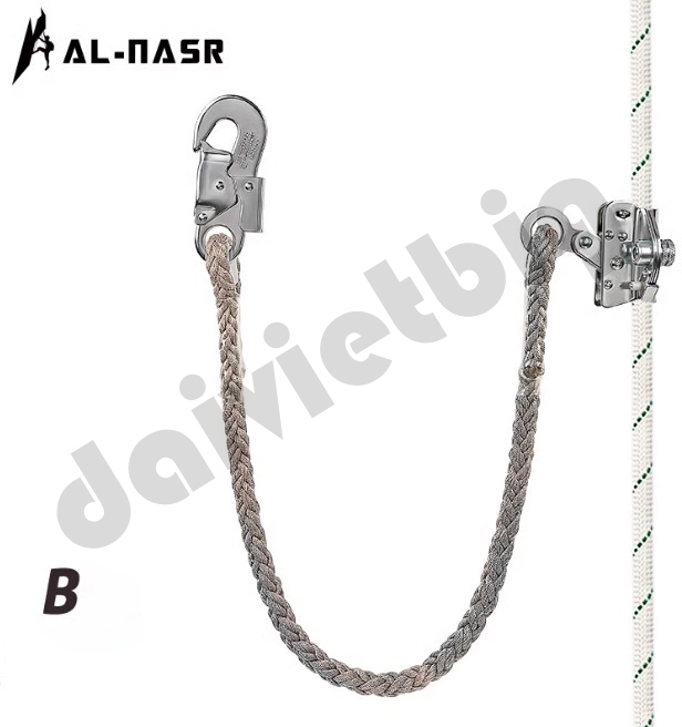 Thiết bị khoá chống rơi Alnas. bảo vệ khi lắp đặt điều hòa không khí. sơn bả. leo núi ngoài trời dây nắm chống rơi