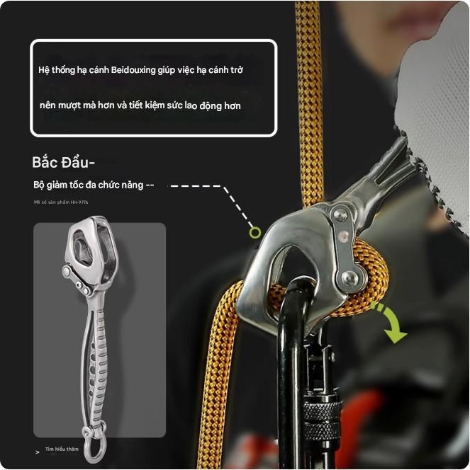 Bộ thiết bị làm việc trên không dây đôi lên xuống Xinda Beidouxing hoàn chỉnh cho việc lắp đặt điều hòa không khí