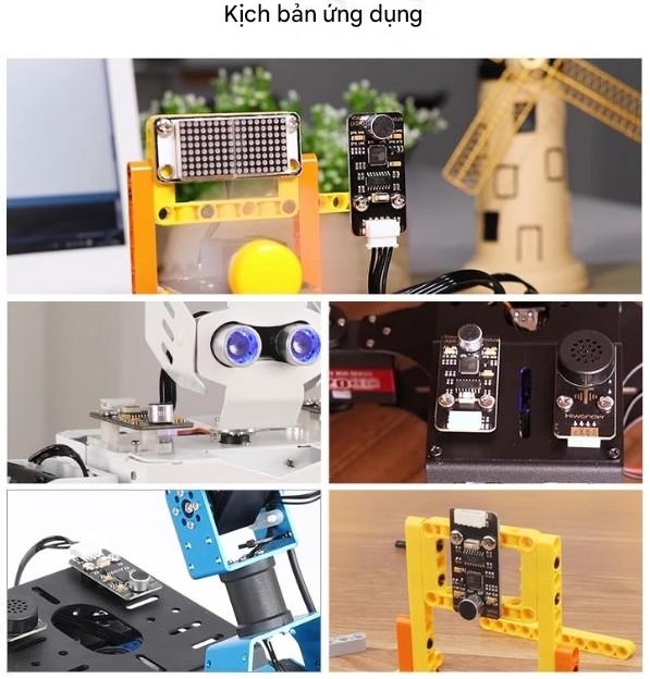 Mô-đun điều khiển bằng giọng nói Huaner: Nhận dạng giọng nói, Nhận dạng giọng nói tương tác, Cảm biến IoT AI có thể lập trình