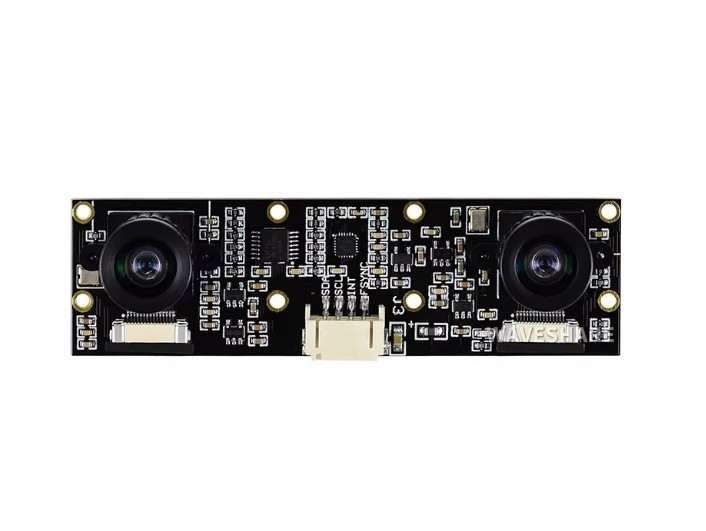 MicroSnow Raspberry Pi thế hệ thứ 5 NVIDIA B01 IMX219 Camera kép hỗ trợ thị giác lập thể và thị giác chiều sâu