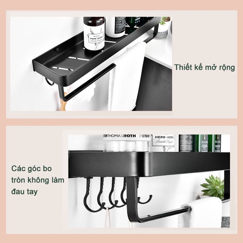 Giá đựng đồ ĐAIVIETBIG thiết kế tiện dụng cho nhà tắm