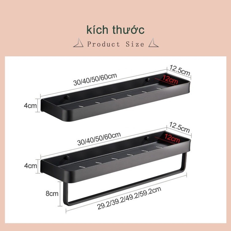 Giá đựng đồ ĐAIVIETBIG thiết kế tiện dụng cho nhà tắm