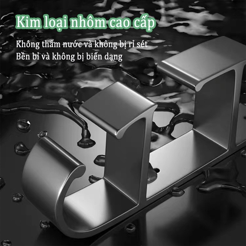 Móc treo đồ gắn tường không cần khoan lỗ dành cho nhà bếp phòng tắm