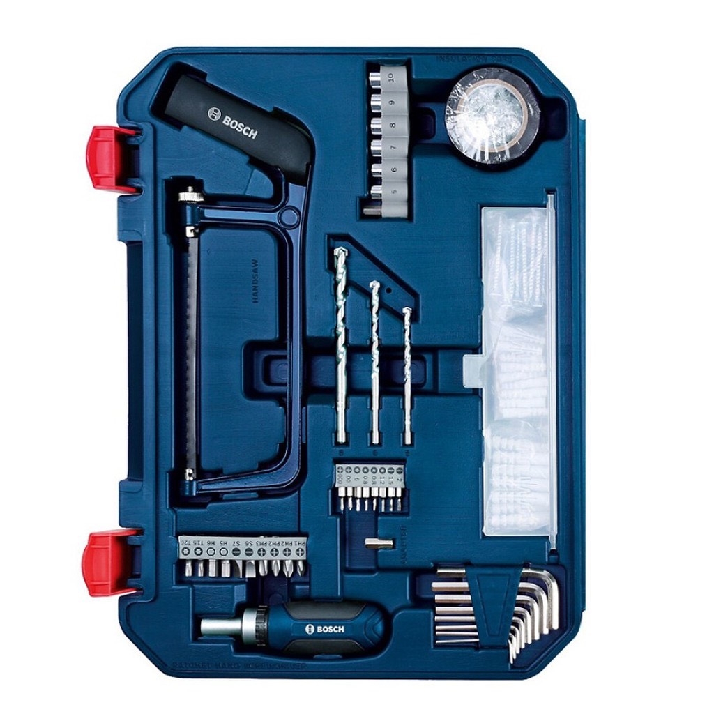 Bộ dụng cụ sửa chữa đa năng 108 món của Bosch 2607002788 chính hãng bảo hành 12 tháng