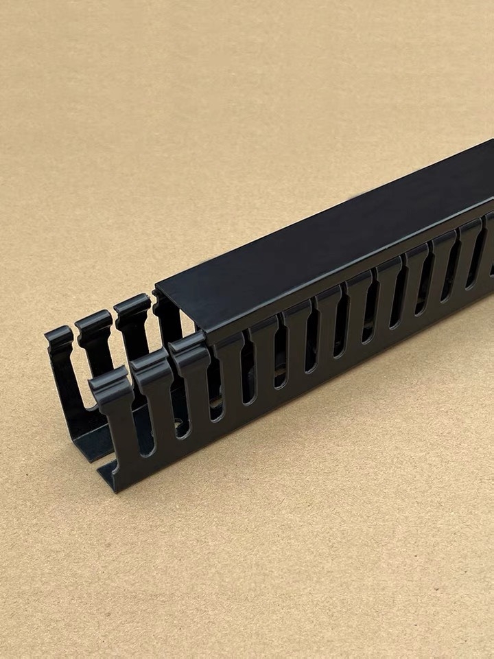 Máng điện nhựa PVC chống cháy 30mmm-40mm-45mm Đi dây điện trong tủ điện