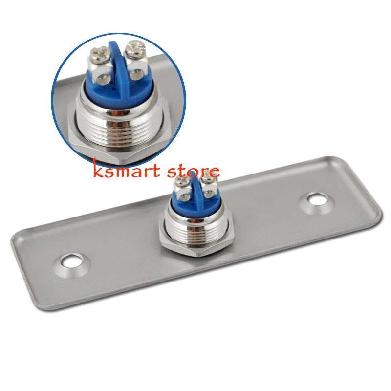 Nút nhấn Exit inox hình chữ nhật