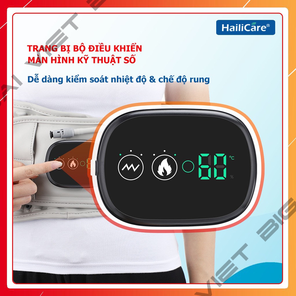 Đai Hơi Kéo Giãn Cột Sống HAILICARE Z5 Xoá Bỏ Đau Thắt Lưng, Hạn Chề Quá Trình Thoát Vị Đệm
