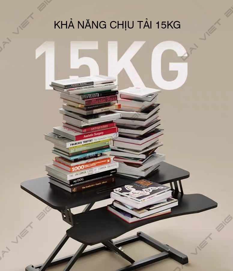 Kệ Nâng Hạ Màn Hình Và Bàn Phím Máy Tính D450