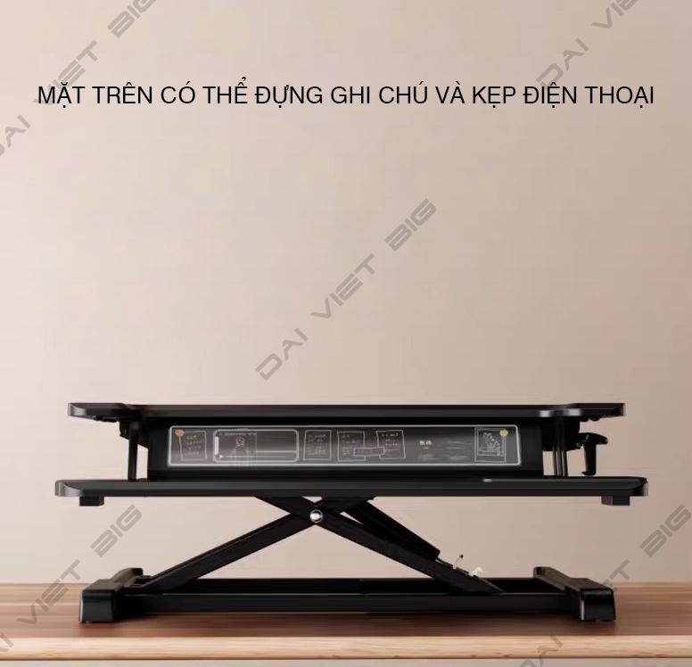 Kệ Nâng Hạ Màn Hình Và Bàn Phím Máy Tính D450