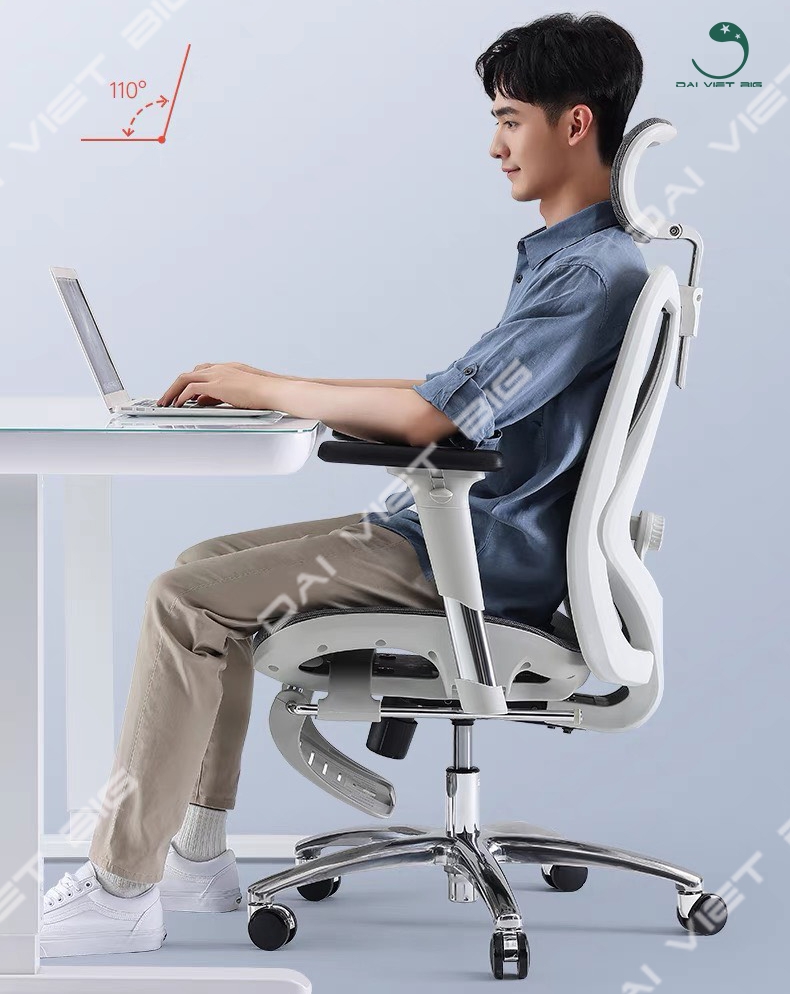 Ghế công thái học ergonomic Sihoo M57 / M57B (có gác chân) bảo hành 3 năm
