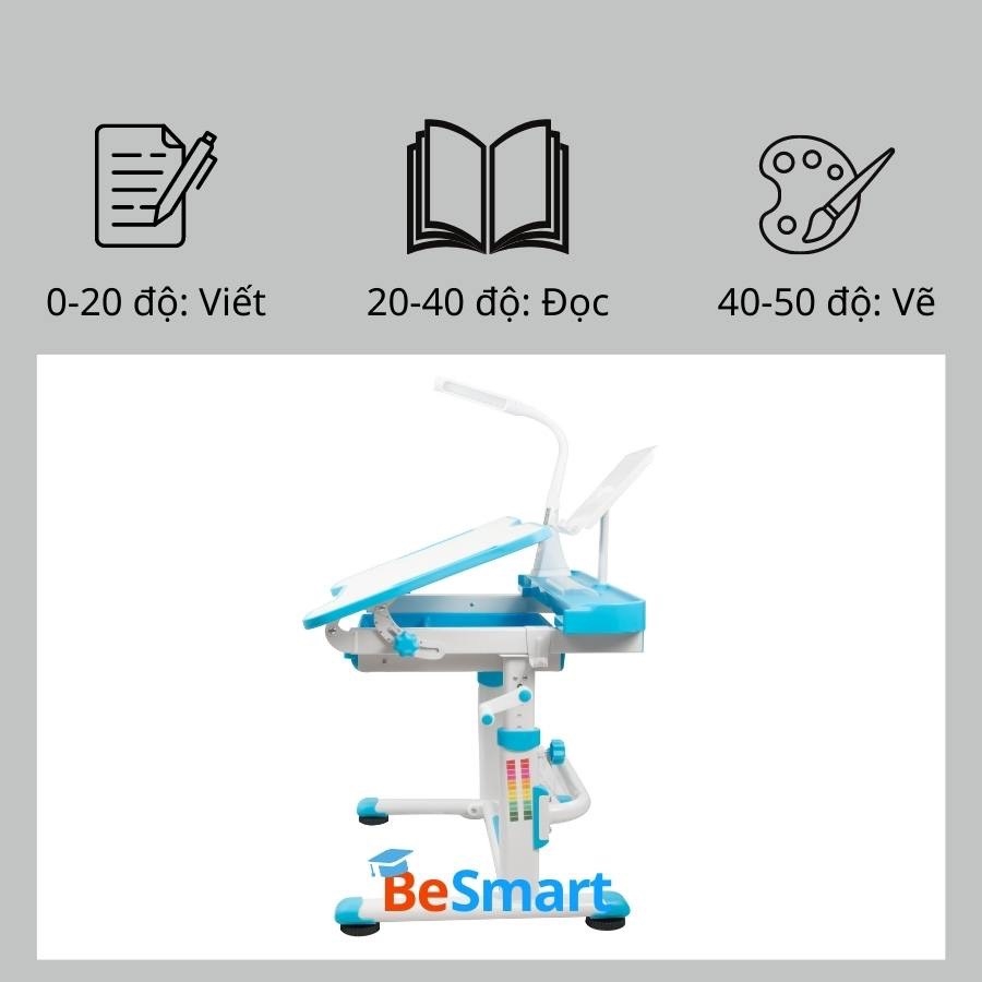 Bộ bàn ghế học sinh Besmart m81 – bé tự điều chỉnh được độ cao