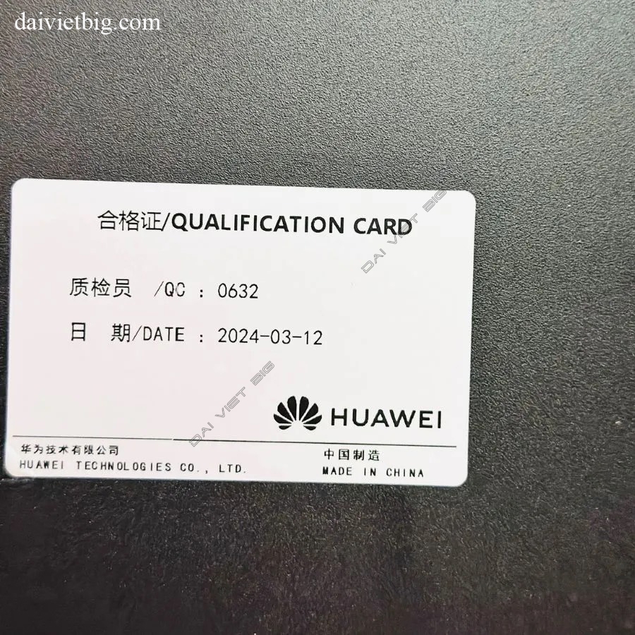 PIN LƯU TRỮ HUAWEI 48V 100AH 4000 CYCLE 2024 CHÍNH HÃNG