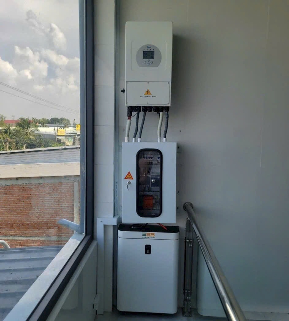 Pin lưu trữ Lithium PT-ESS-W5120 - 51,2V/100Ah Wallmount