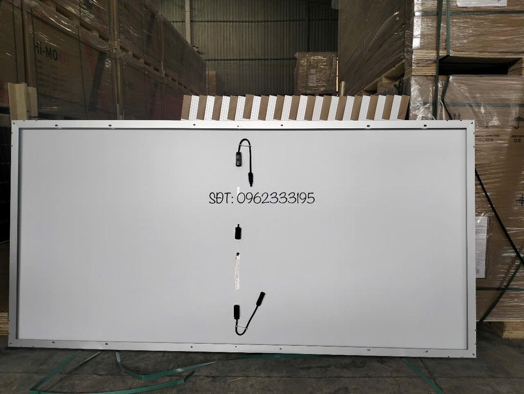 Tấm Pin mặt trời SNE 455W LOẠI A 1 mặt kính HIỆU SUẤT CAO 2025