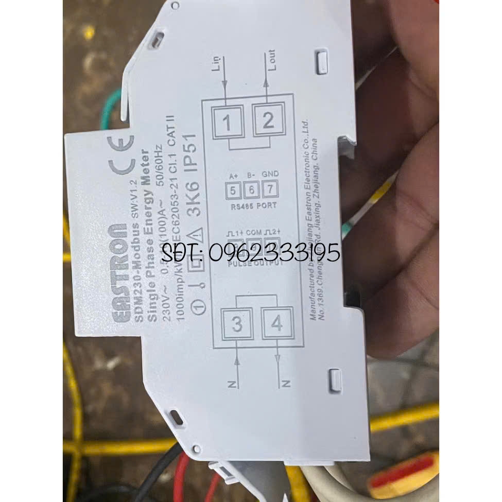 Meter EASTRON 1 Pha SDM230-Modbus