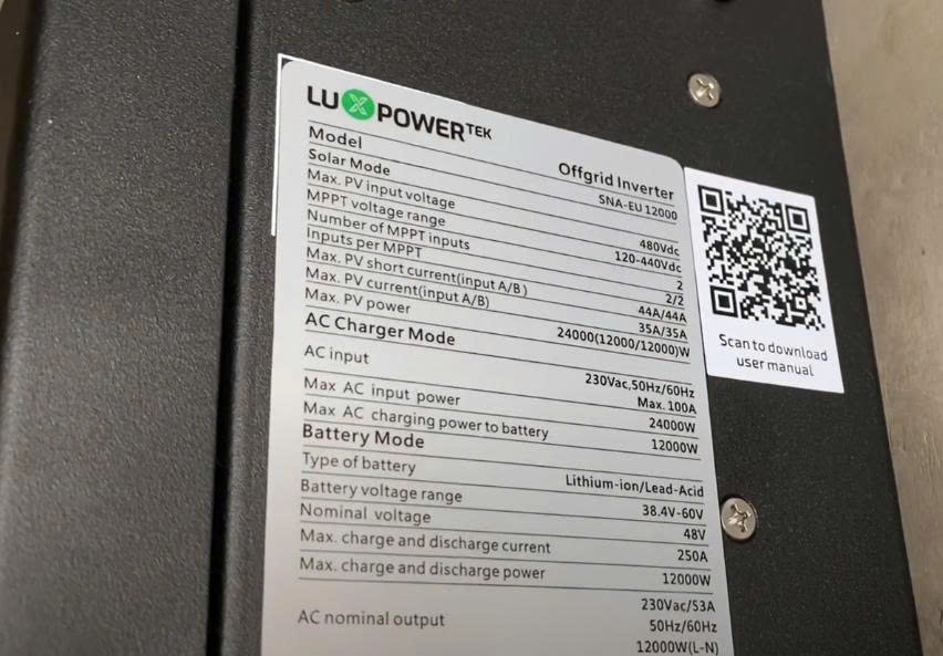 Biến tần Luxpower SNA 12kW