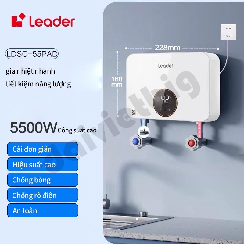 Máy nước nóng MINI HAIER đa năng cao cấp, bảo hành 6 năm.
