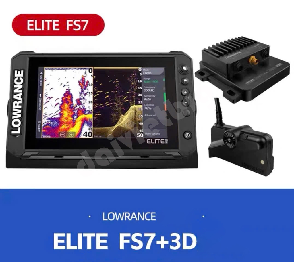 Máy dò cá GPS Lawrence Luya máy dò cá trên biển HOOK7XHOOK7TSHOOK9