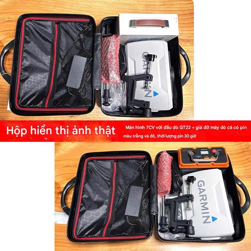 Máy dò cá Garmin 2D 7CV 650FF VIVID Sonar