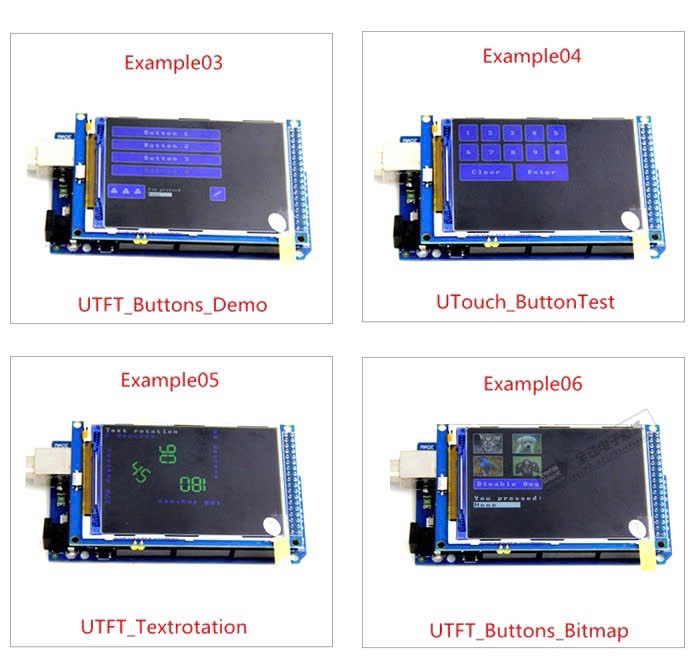 Mô-đun màn hình màu TFT LCD 3,2 inch mới độ phân giải cực cao 320X480 hỗ trợ phích cắm trực tiếp Ar Mega2560