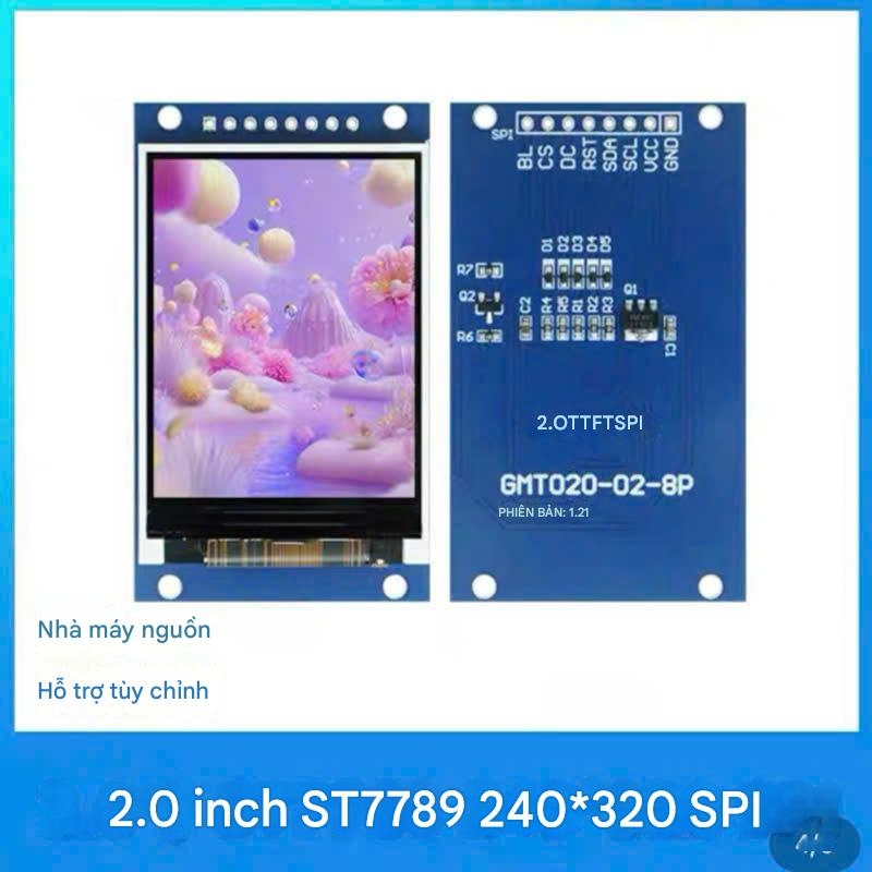 Màn hình LCD TFT OLED 0,96 inch 1,3 inch 1,44 inch 1,54 inch 1,8 inch 2,0 inch SPI