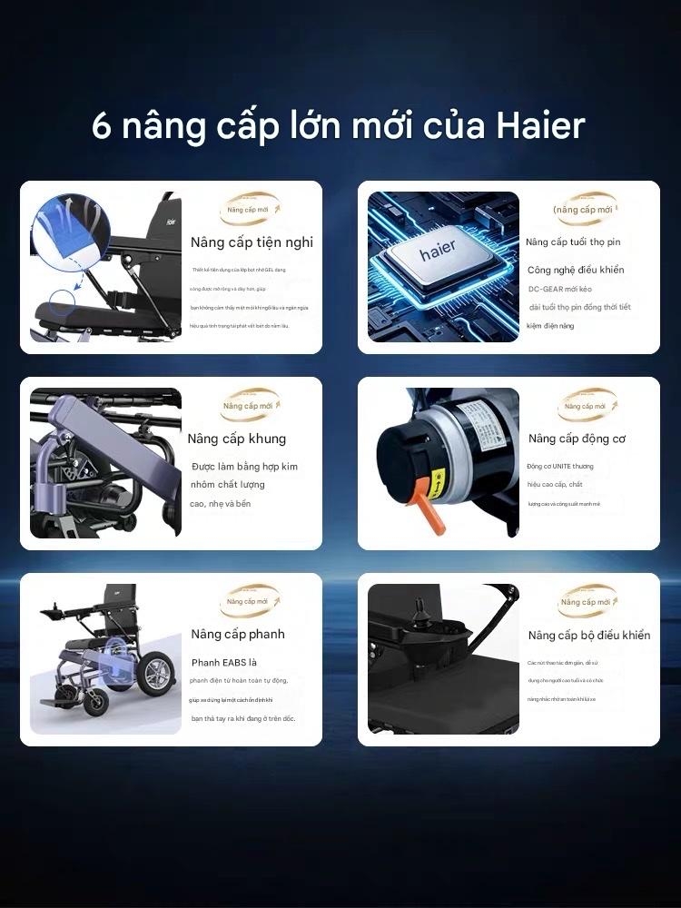 Xe lăn điện Haier JRWD6012X-Li20