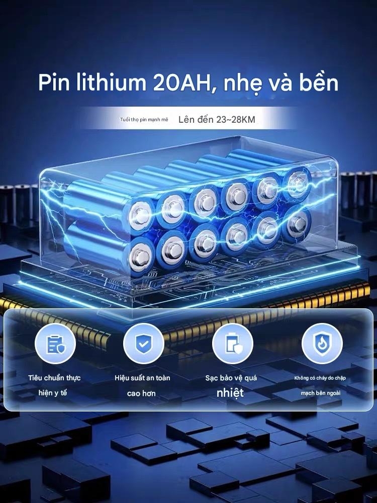 Xe lăn điện Haier JRWD6012X-Li20