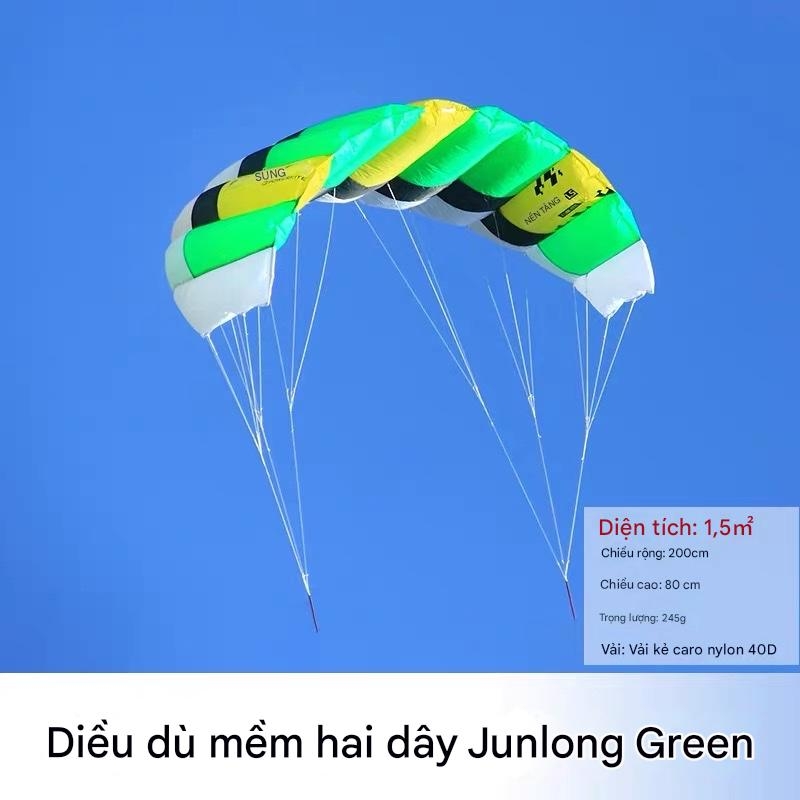 Diều dù mềm 2 dây – Chất liệu 40D Nylon Ripstop