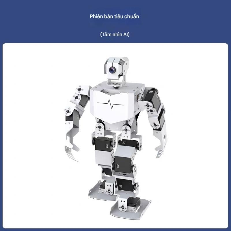 Robot Hình Người TonyPi – Phiên Bản Mô Hình Lớn  Tích hợp Raspberry Pi – AI Tầm Nhìn – Lập Trình Python – Dáng Đi Hai Chân Bionic