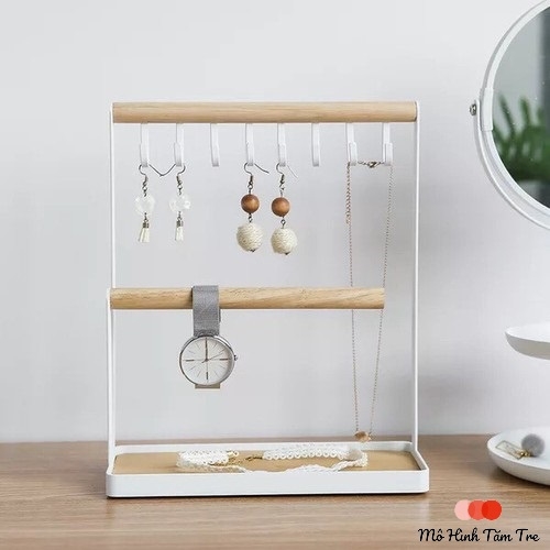 Thanh gỗ thông tròn phi 2cm - dài 1m treo rèm , macrame