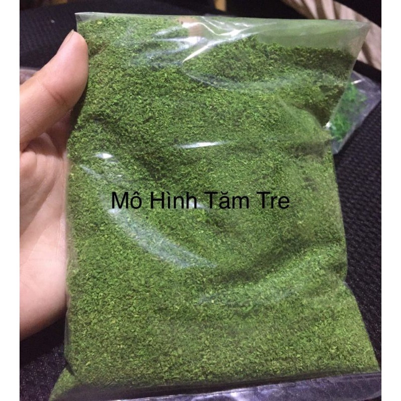 Bột cỏ sợi, bột đất, nguyên liệu làm thảm cỏ mô hình