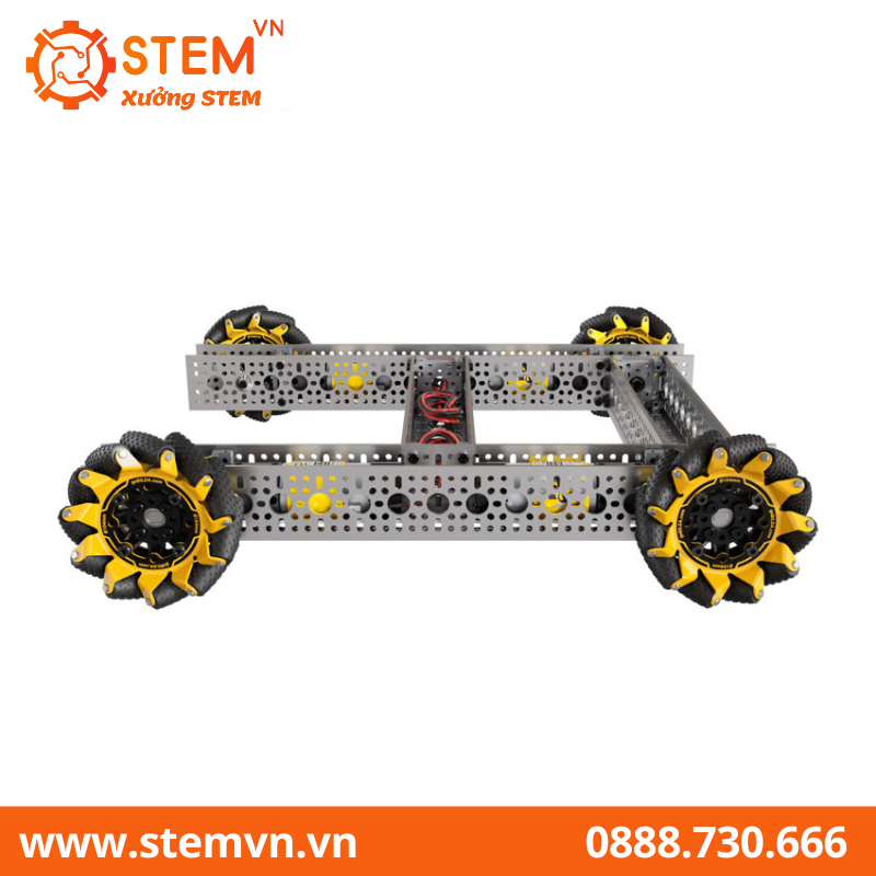 Strafer® Chassis Kit, 104mm GripForce™ Mecanum Wheels (SKU: 3209-0001-0007)