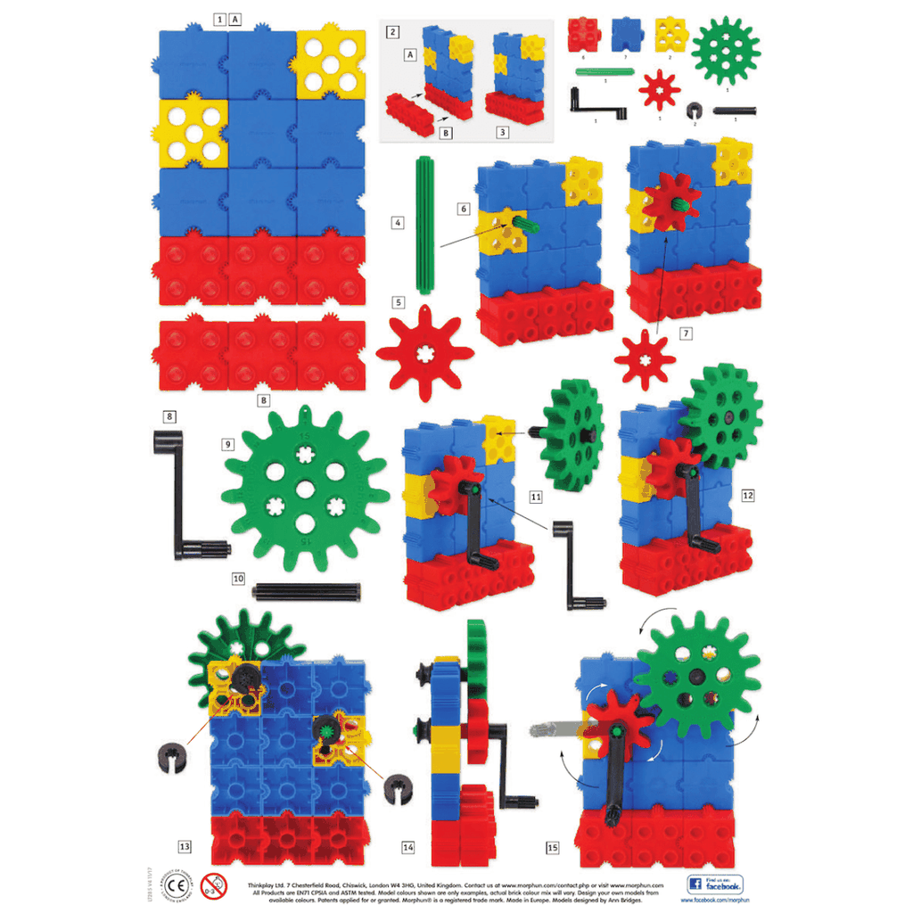 Đồ chơi lắp ráp chủ đề thế giới kỹ sư trẻ 320 pcs MORPHUN MP42900