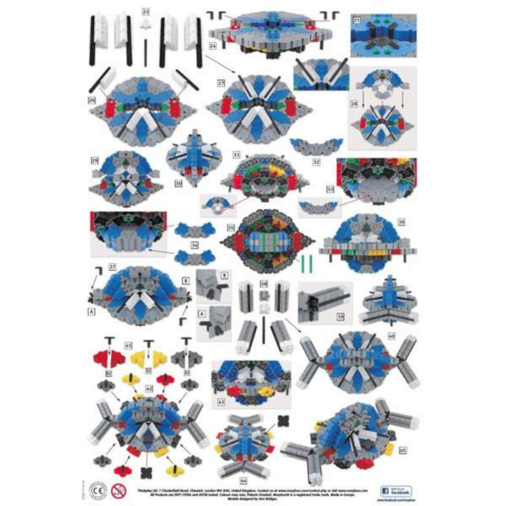 Đồ chơi lắp ráp chủ đề tàu vũ trụ 334 pcs MORPHUN MP26700