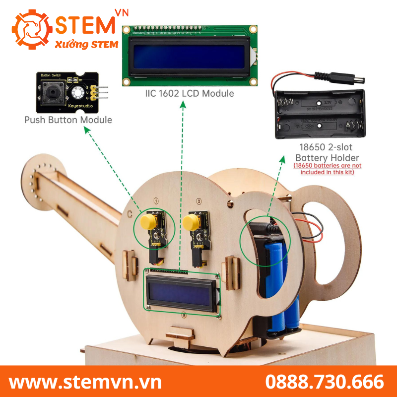 Bộ học tập BBC Micro:bit thiết bị tưới cây tự động