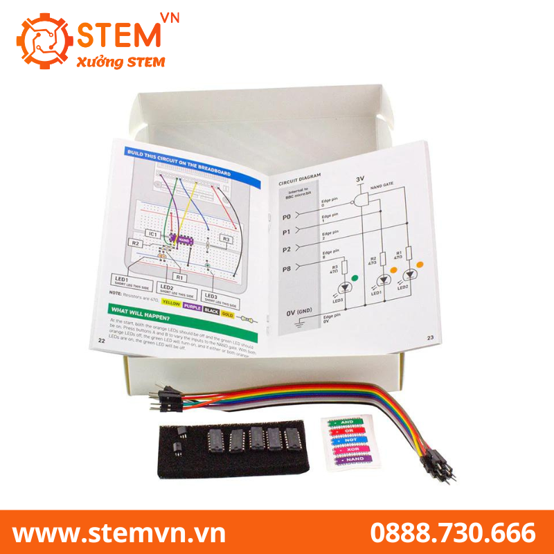 Bộ học tập Microbit Kitronik Digital Logic
