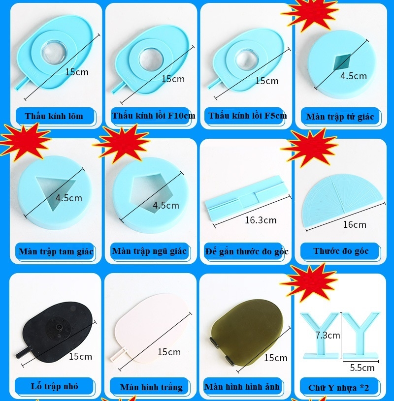 Bộ thí nghiệm Quang KHTN 9