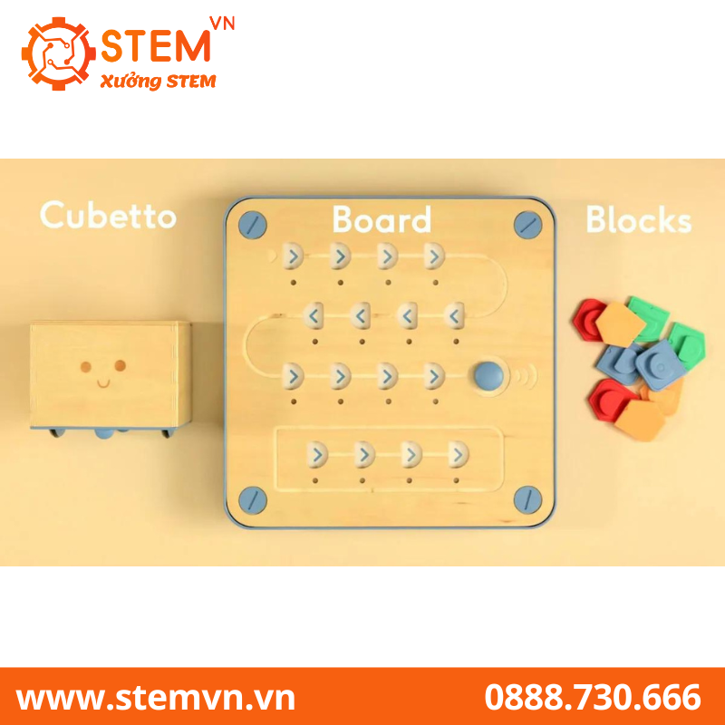 Cubetto Robot giáo dục cho lứa tuổi mầm non - Cubetto Educational