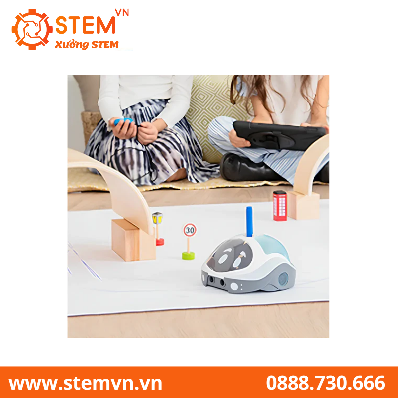 TTS Robot giáo dục theo khối STEAM giáo dục cho lứa tuổi mầm non - TTS Loti-Bot Coding Robot