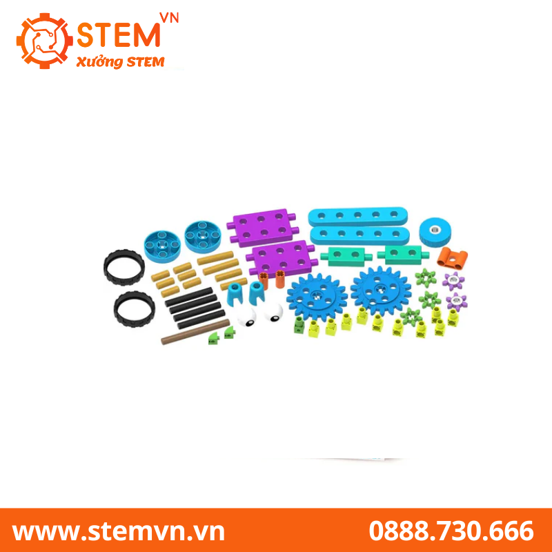 Robot hỗ trợ học tập cho lứa tuổi mầm non, tiểu học - Thames & Kosmos Kids First: Robot Engineer Science Kit w/ Storybook