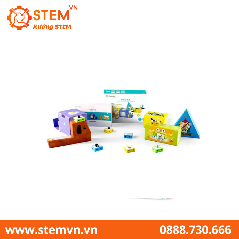 Bộ học lập trình STEM toàn diện - Crowbits All in One Pack Kit