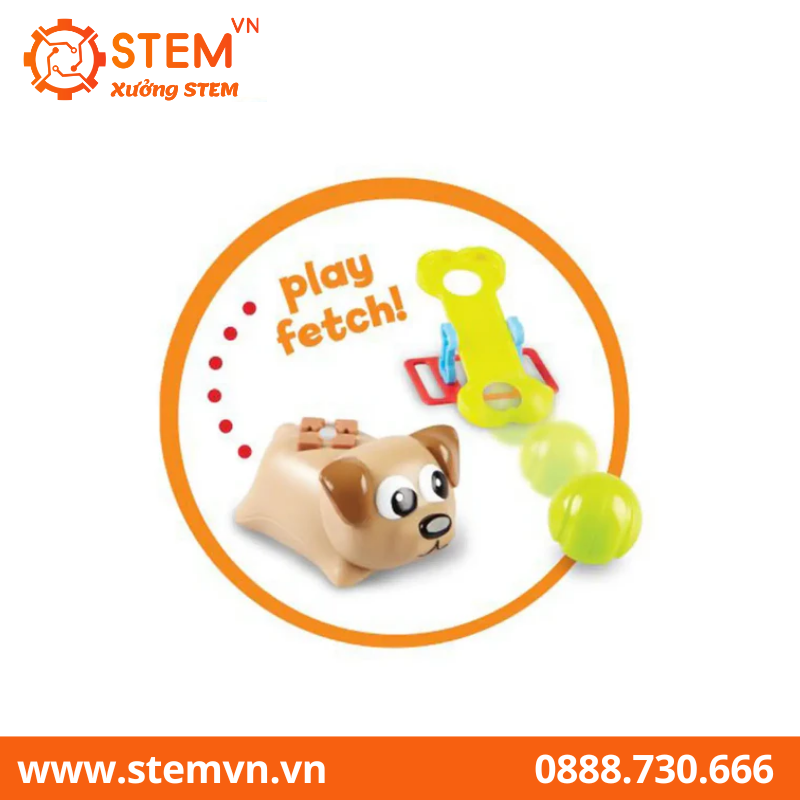 Đồ chơi lập trình cho lứa tuổi mầm non, tiểu học - Learning Resources Coding Critter Ranger & Zip Programmable Toy